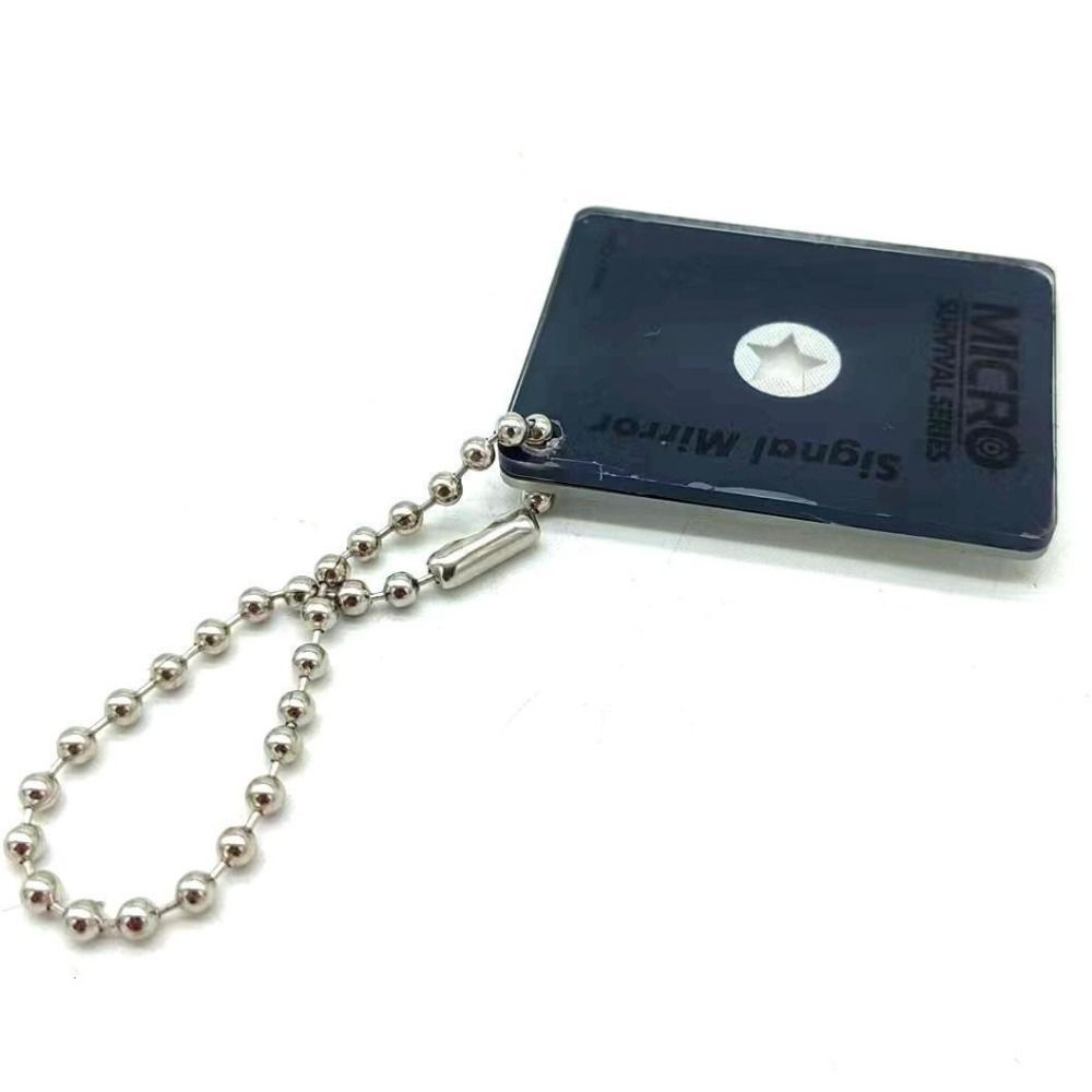 Multifunction Rescue Mirror Reflective Survival Mirror Outdoor Signal Mirror  Hiking Camping