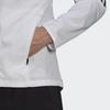 adidas 3 Stripes Jackets Men's White Stand Collar Moderate Other GK6111