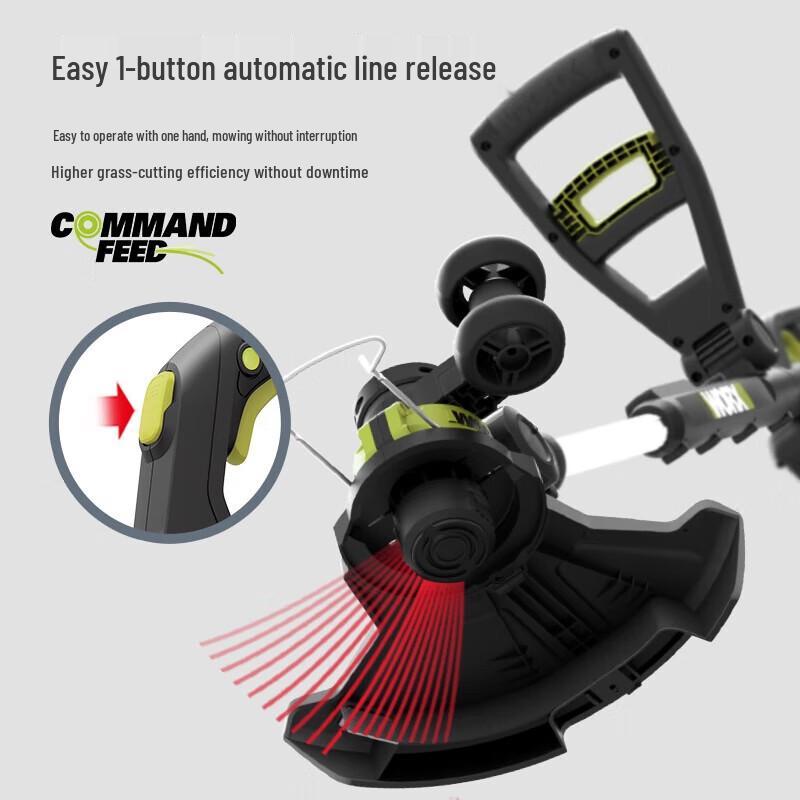 WORX 20V Cordless Lawn Mower WD163 CN Plug (adapter Included)