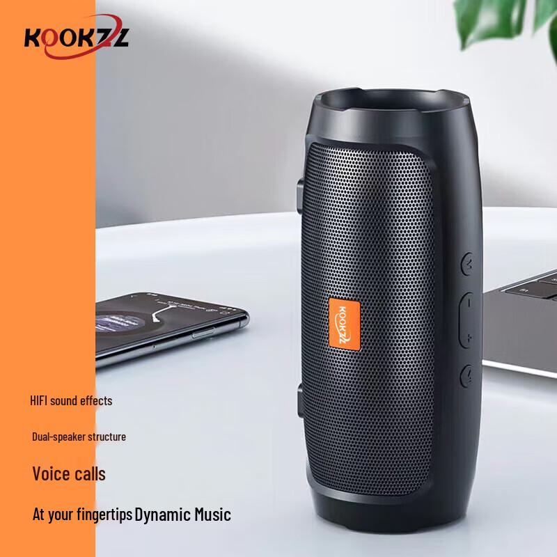 Coolooker Y01 Portable Wireless Bluetooth Speaker CN Plug (adapter Included)