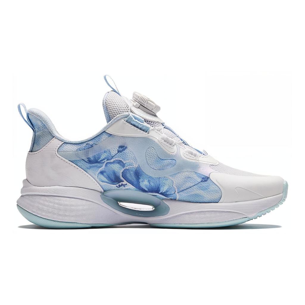 Anta Kids Shock Absorption Low Top Running Shoes Kids Running Shoes Blue 322425520-4
