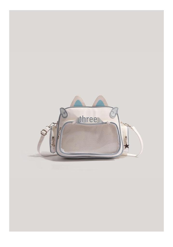 Y2K Trendy Millennium Hot Girl Multifunctional Backpack - Stylish Single or Double Shoulder Bag with Cool Badges