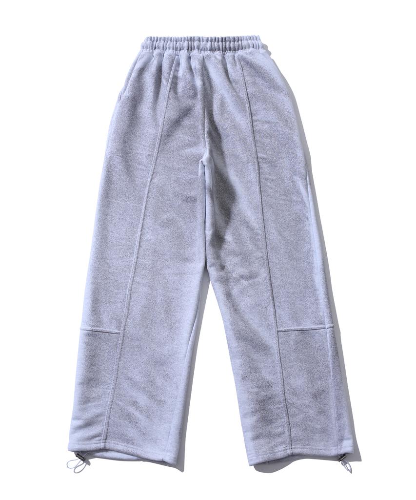 Sseochi410 Dirty Washed Wide Pants White Gray