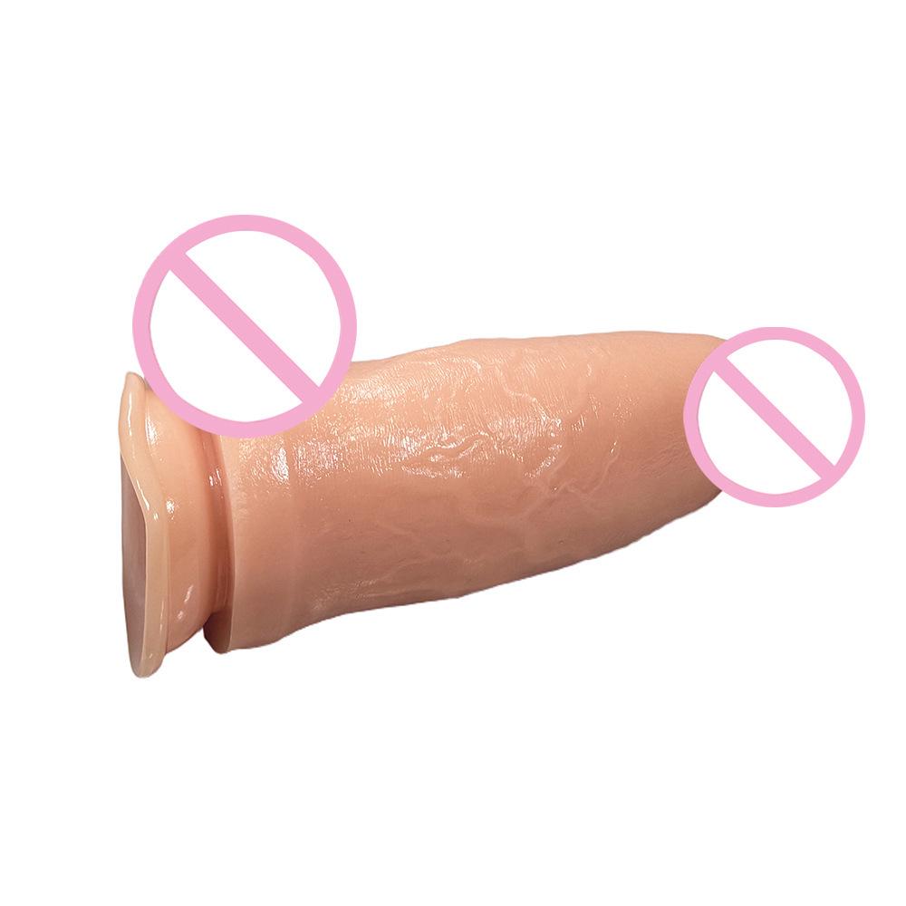 Extra-Large Realistic Silicone Dildo and Anal Fist Dilator Sex Toy for Women