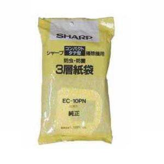 

Sharp Replacement Paper Pack for Vertical Vacuum Cleaners (3-Layer10 Sheets) EC-10PN