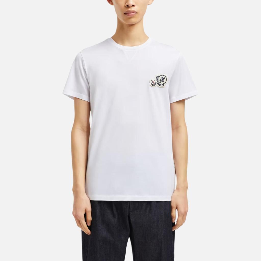 Moncler Double-logo Patch T-shirt K10918C000768390Y001-