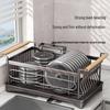 Shuaishi Küchenarbeitsplatte Geschirr-Abtropfgestell