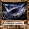 Abstract Personalized (22) Theme Personalized Tapestry Custom Name Text Wall Hanging Tapestry Home Background Decoration