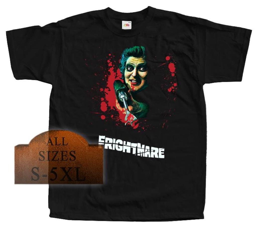 Frightmare V1 | Horror Movie Poster T-Shirt | Black Vintage Horror | All sizes S-5XL