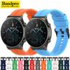 Silicone 22mm Strap For Huawei GT 2 3 4 46mm WristStrap For Huawei Watch3 GT4 GT2 Pro GT2e Magic2 Bracelet Football Pattern Band