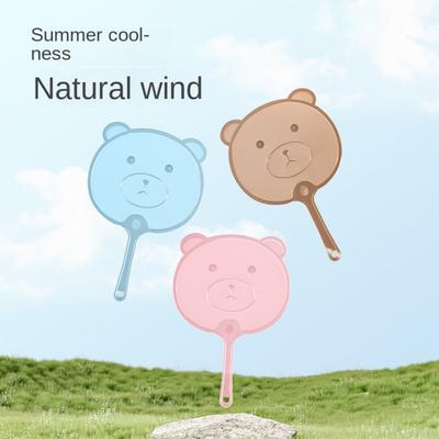 Cartoon Bear Fan Portable Cool Spring Students and Children Hand-held Mosquito Repellent