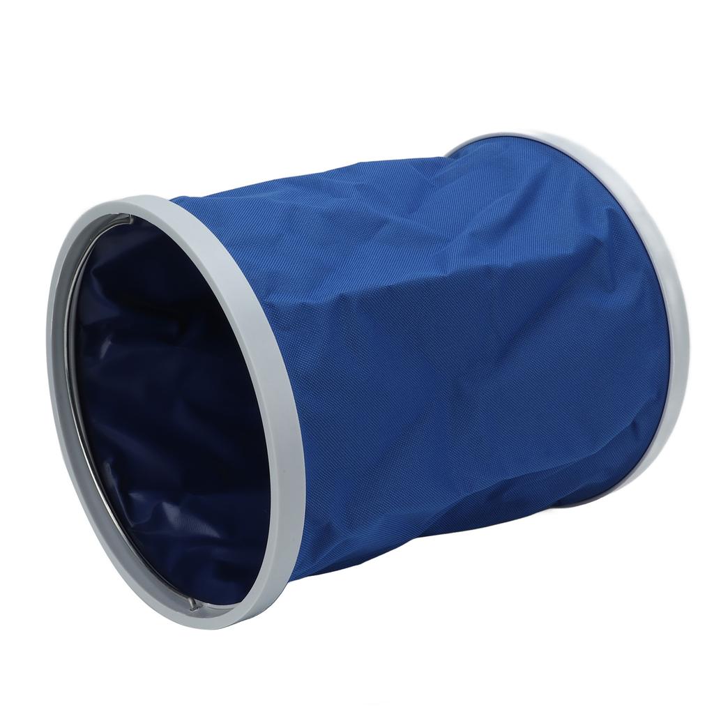 13L Składane Wiadro Wielofunkcyjne Pogrubiona Wodoodporna Tkanina Oxford Składane Przechowywanie Wędkarstwo