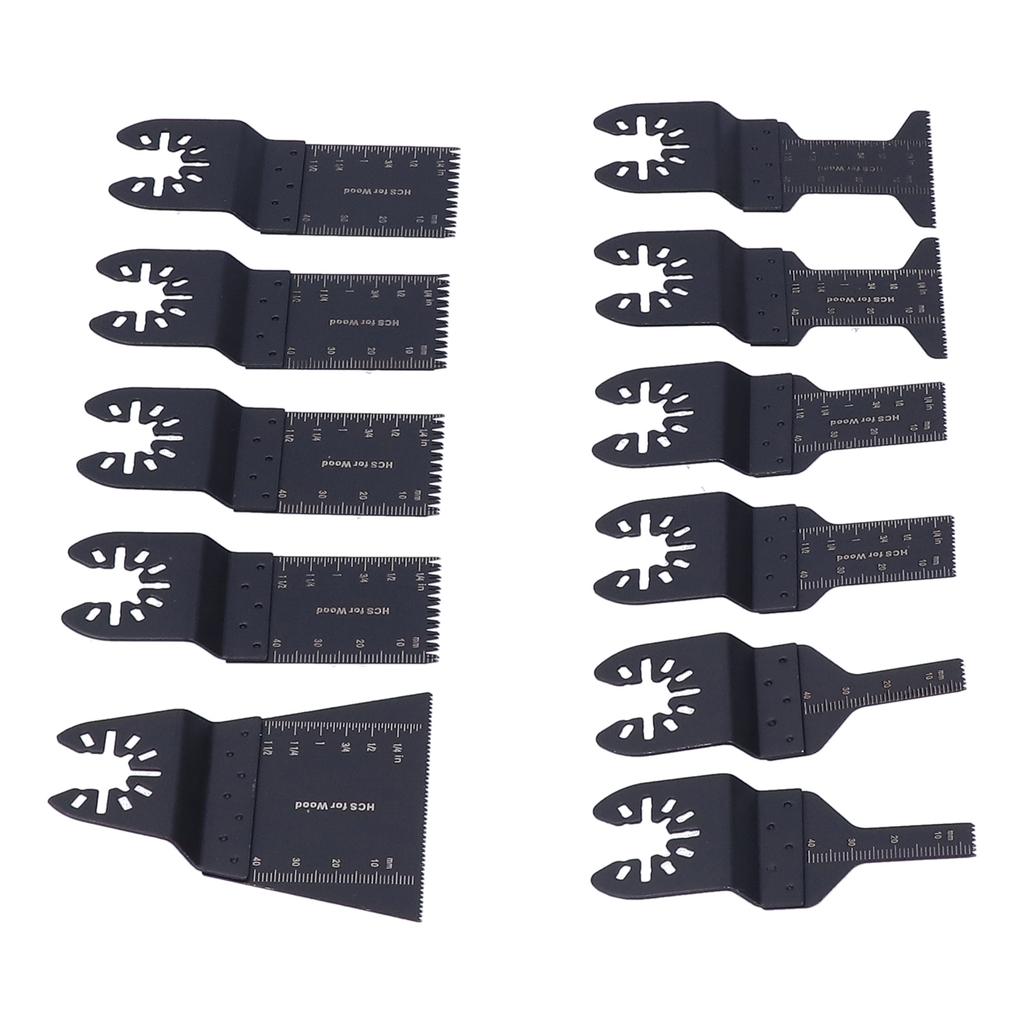 11PCS Oscillating Multitool Blade Quick Release Universal Saw Blade Woodworking Blade Oscillating