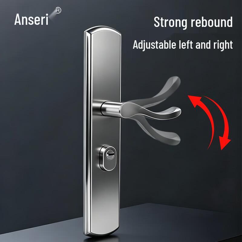 Ansaire 304 Stainless Steel Anti-Theft Door Handle Panel