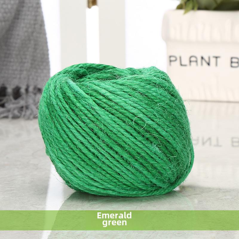 Vintage Style Colored Hemp Rope for DIY and Photo Clips (1.5-2mm, 25m/50m/100m)