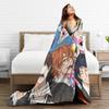 Yarichin B Club Yuri  Blankets Quality Soft  Throw Blanket Winter Camping Couch Bed Fluffy Bedspread