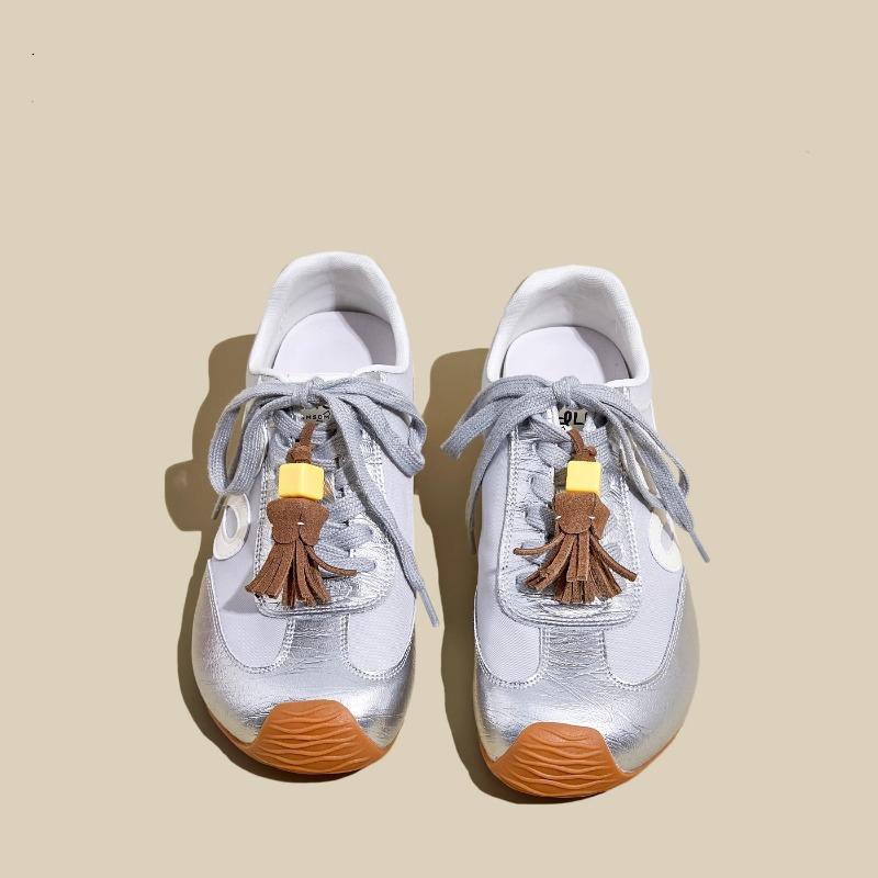 Summer New Invisible Inner Height Increase 6 Women's Versatile Casual Sports Shoes Soft Sole Color Matching Casual