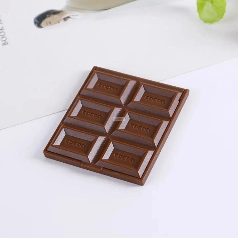 Portable Small Mirror, Foldable Makeup Mirror One Size кофейный