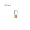 Outdoor Camping Stove Cap Gas Accessories Flat Gas Tank Anti-leak Plug Liquefied Gas Connection-Line Blocking Cap Gas Tank Cap