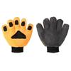 Super Soft Corals Fleece Wash Mitt Five Finger Gloves With Ergonomic Grip Perfect For Auto Detailing And Motorcycle Cleaning