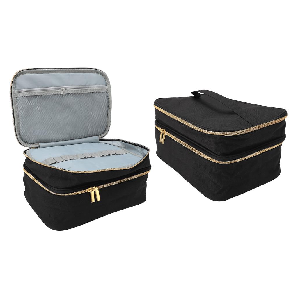 Dikiş Aksesuarları Çift Katmanlı Çoklu Bölmeli Su Geçirmez Polyester Dikiş Malzemeleri Çantası