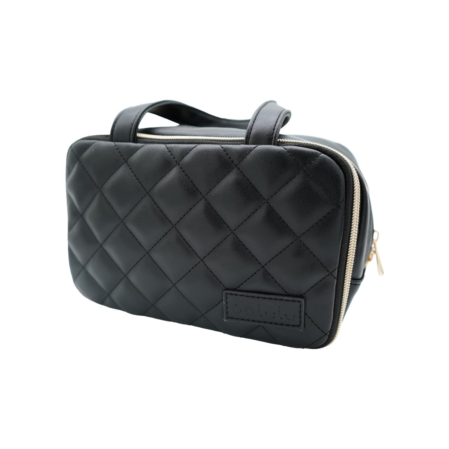 

Colulu Large Capacity Diaper PU Baby Wipe Baby Diaper Diaper Large Diaper Organizer and Wipe Quilted Baby Perfect for Outings Pouch, Leather, Bag, чёрный