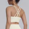 Sports Bra With Beautiful Back, Cross-tight Yoga Vest, Shock-proof Nude Fitness Tight Top