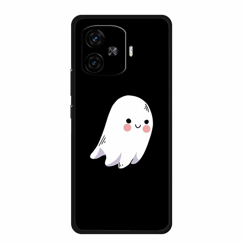 Black Silicone Case For Vivo iQOO Z9 Turbo Plus Case Z 9 Turbo Coque Soft Back Cover For Vivo iQOO Z9 Turbo Phone Case Cartoon
