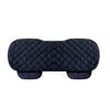 Rear Car Seat Covers Flocking Cloth Car Cushion Non Slide Checkered Winter Keep Warm Mat Pad Universal Fit Truck SUV Van