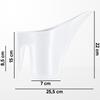 KADAX Watering Can for Flowers 1.2L Home Garden Plastic