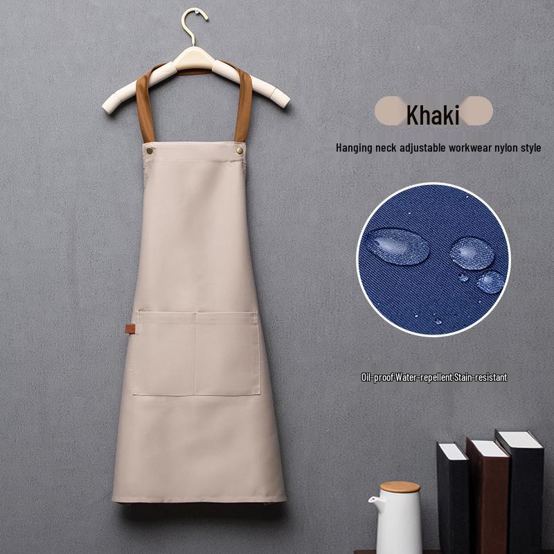 Unisex Waterproof Kitchen Apron with Custom Logo One Size