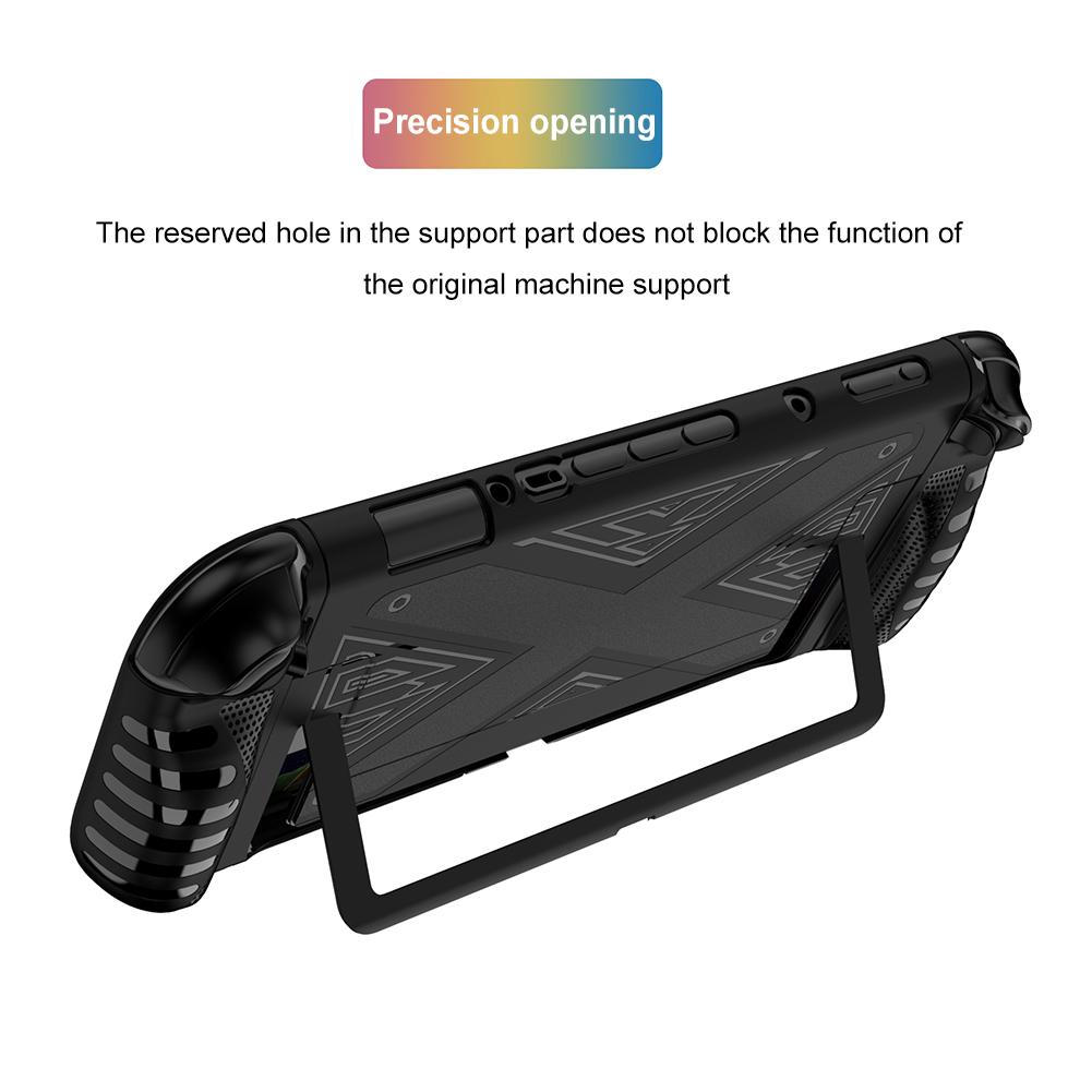 TPU Case for Switch 2 Console Ergonomic Handle Grip Cover Shockproof Protective Case Anti-slip for Switch 2 Handheld Accessories
