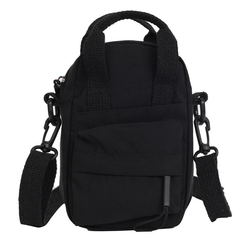 Trendy Brand Waterproof Shoulder Bag Mini Coin Purse Niche Men's and Women's Mobile Phone Bag Headphone Bag Personalized Casual Shoulder Crossbody Bag