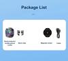 Magnetic RGB Cell Phone Cooling Fan with Temperature Display for Magsafe Mobile Gaming IPad Phone Cooler Air Radiator Aircooler