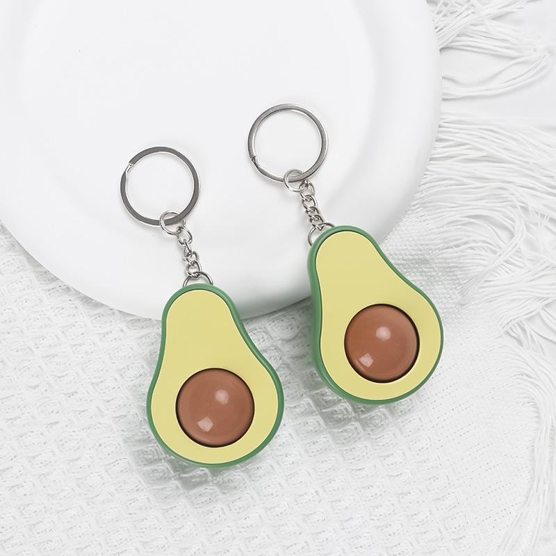 Брелок-бусина в виде шарика авокадо для снятия стресса — фото 6