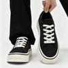 New Canvas Trendy Fashion Sports Breathable Thick Bottom Versatile Casual White Board Shoes Men'S Shoes