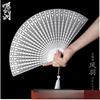 Hey, Gulong Cave, Phoenix Feather Metal Folding Fan, All-steel Seven-inch Nine-inch Antique Self-defense, Tai Chi Kung Fu Play, Male Gift