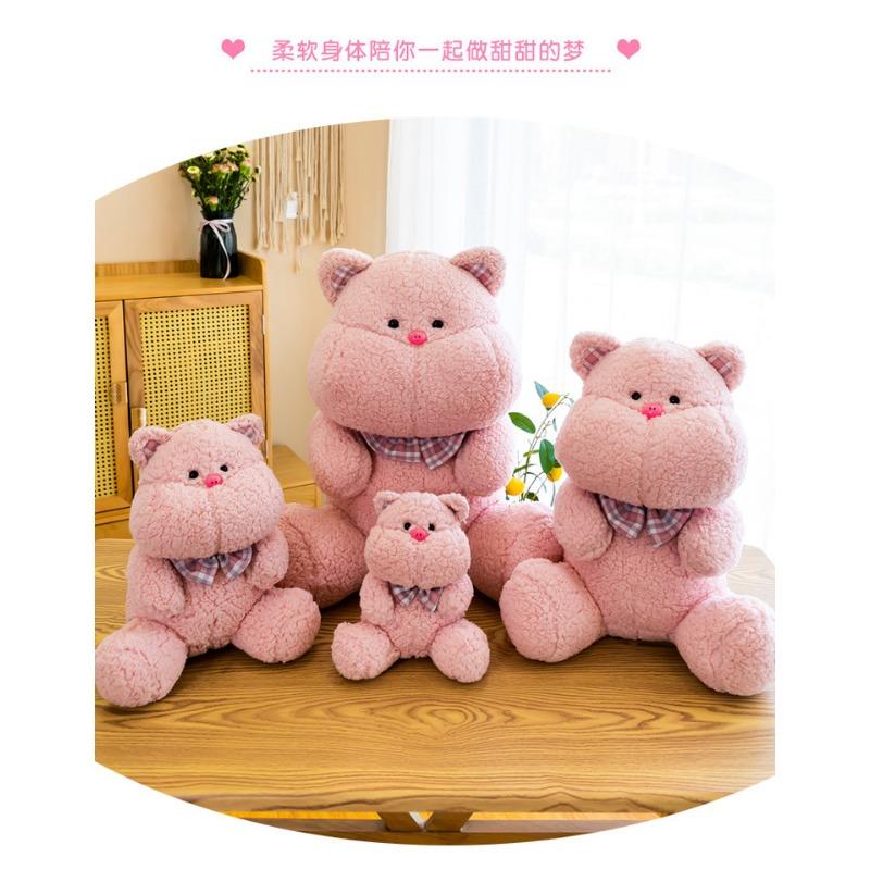 Cute Rabbit Pig Bear Plush Stuffed Doll Pillow For Birthday Gift