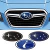 10.3x5CM Car Front Rear Logo Emblem Tail Trunk Cover Sticker for Subaru Impreza Legacy STI WRX BRZ Tribeca Forester XV Outback X111