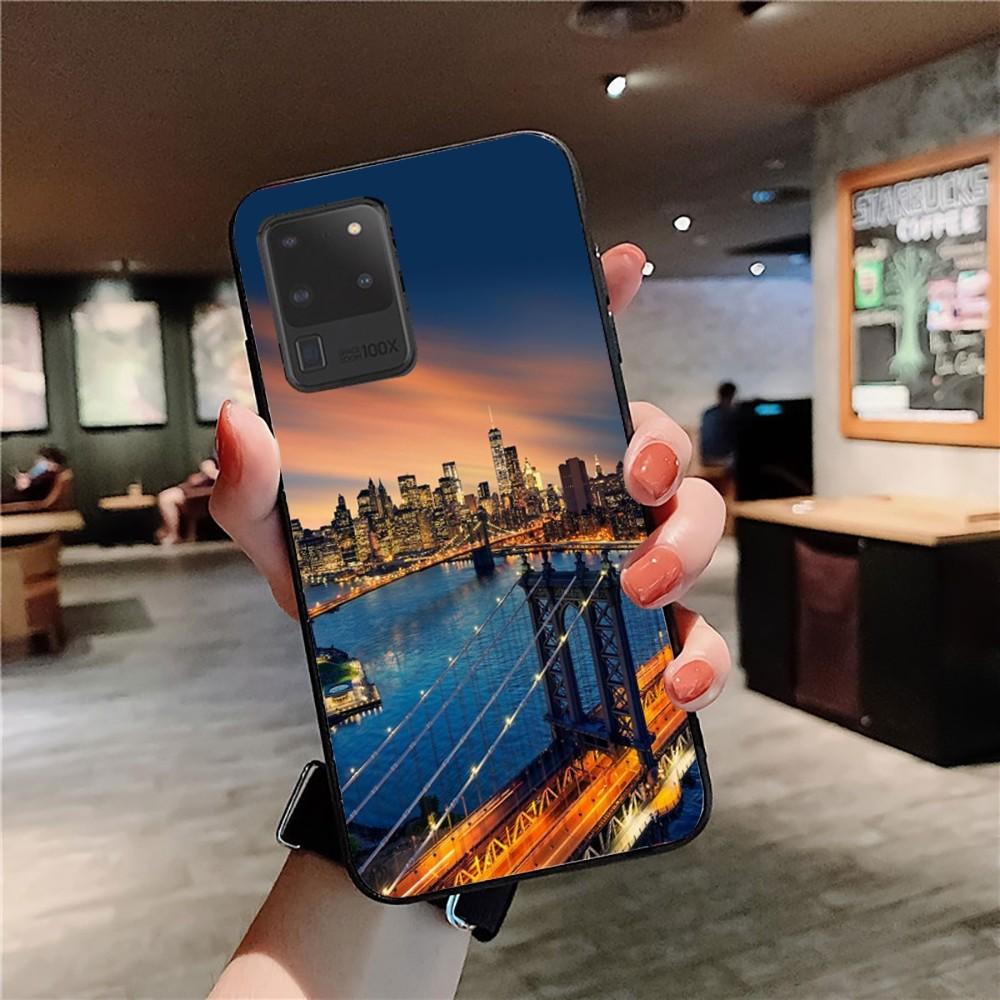 NYC NEW YORK city Phone Case For Samsung S 9 10 20 21 22 23 30 23plus lite Ultra FE S10lite Fundas