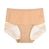 Mutandine da Donna Slip a Vita Bassa con Bordi in Fungo Nero Carine Semplici in Cotone Traspiranti Mutandine Triangolo
