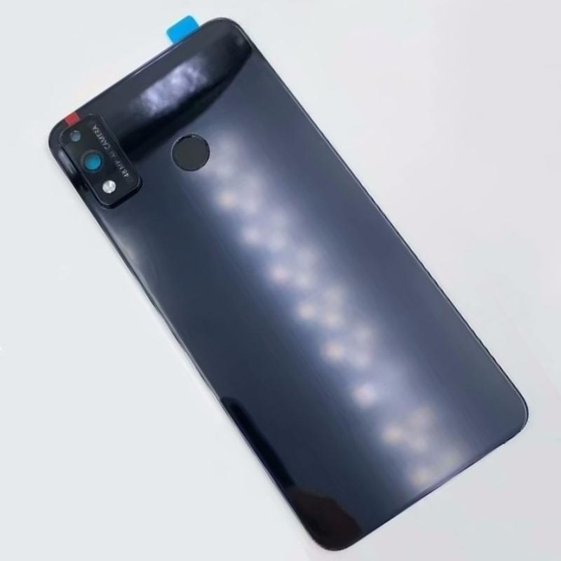 Coperchio Batteria Posteriore Alloggiamento Per Honor 9X Lite Cover Posteriore Con Cavo Flessibile Impronta Digitale Parti di Ricambio Logo