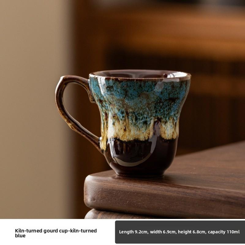 Kiln Transformation Master Cup Large Tea Tasting Single Person Building Cup Tianmu Glazed Ceramic Craftsmanship 110ml
