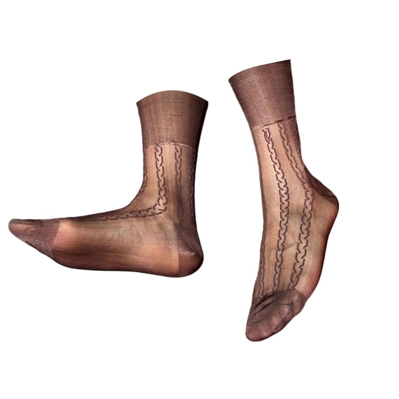 1 Pair Supportive Prom Socks Sheer Business Socks Soft Nylon Work Thin Sock Ensuring Foot Comfort for Professionals