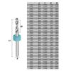 Accurate Craft Drilling Set of 10 Miniature Drill Bits for Circuit Boards and Detailed Engraving and Stone Jewelry Work