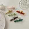 Sweet Acetate Rabbit Hairpin: Cute Duckbill Clip for Girls' Bangs - Japanese & Korean Style