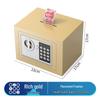 Mini 17E Electronic Safe: In-Wall Coin-Operated Piggy Bank for Households
