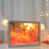 3D Paper Carving Night Light - Creative Shadow Lantern