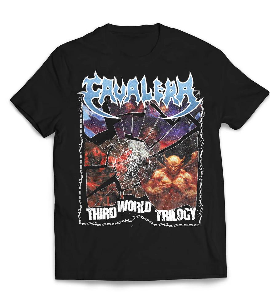 NEW Cavalera Third World Trilogy Tour Band T Shirt Black All Size Unisex T-Shirt L
