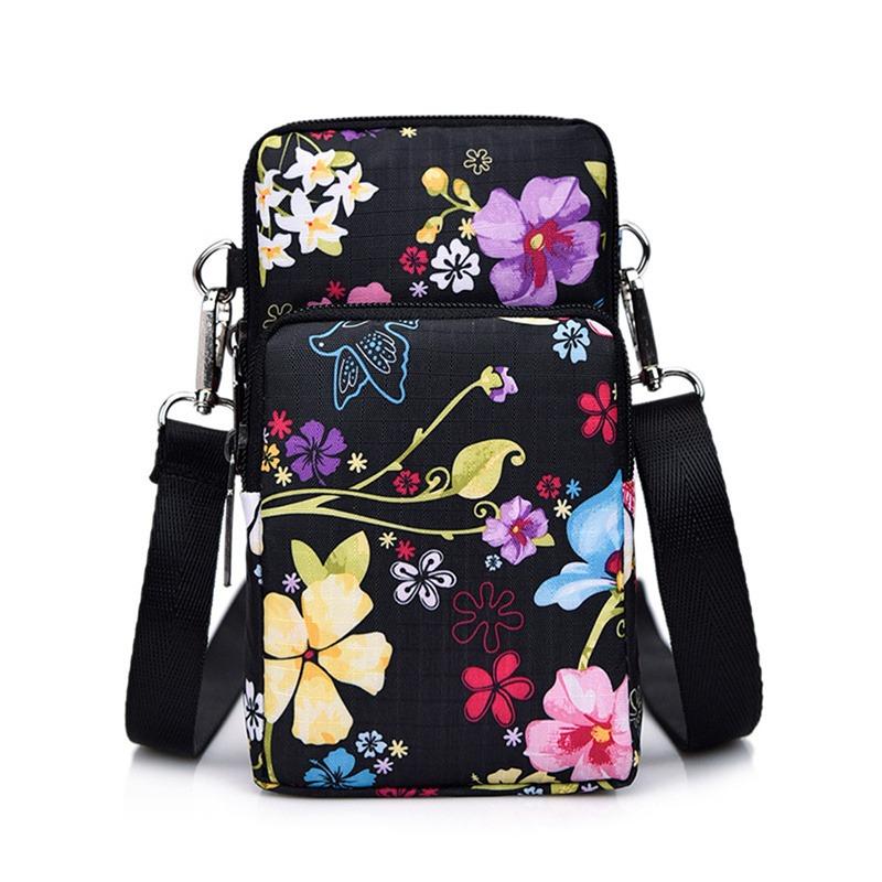 New Mobile Phone Bag Female Mini Small Bag Bag Shoulder Messenger Bag Wrist Coin Purse Leisure Movement Dancing Forearm Bag